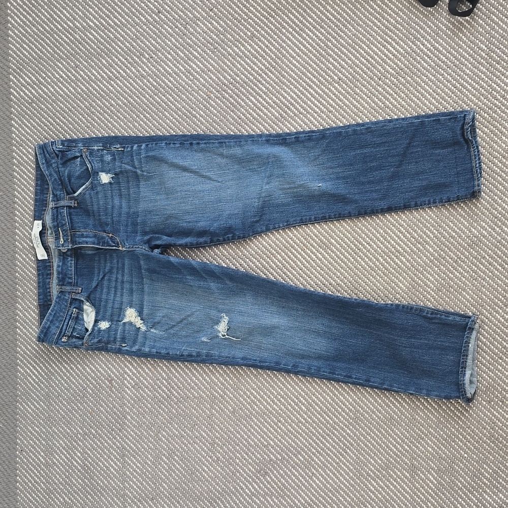 Abercrombie & Fitch Stretch Jeans size 12 / waist 31, cropped